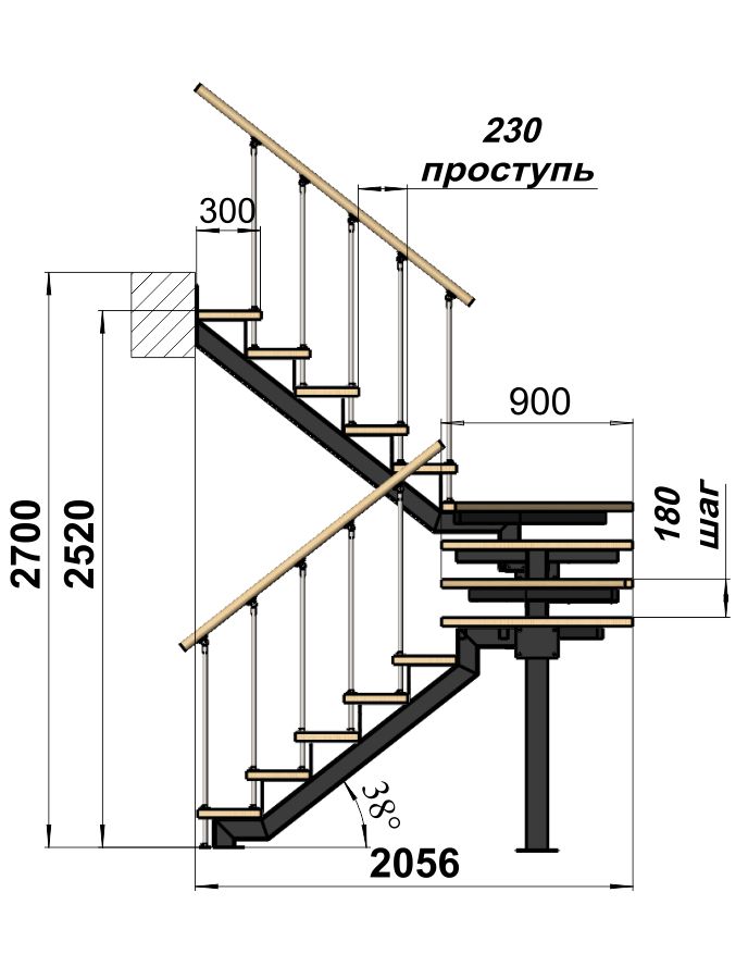 Вид сбоку